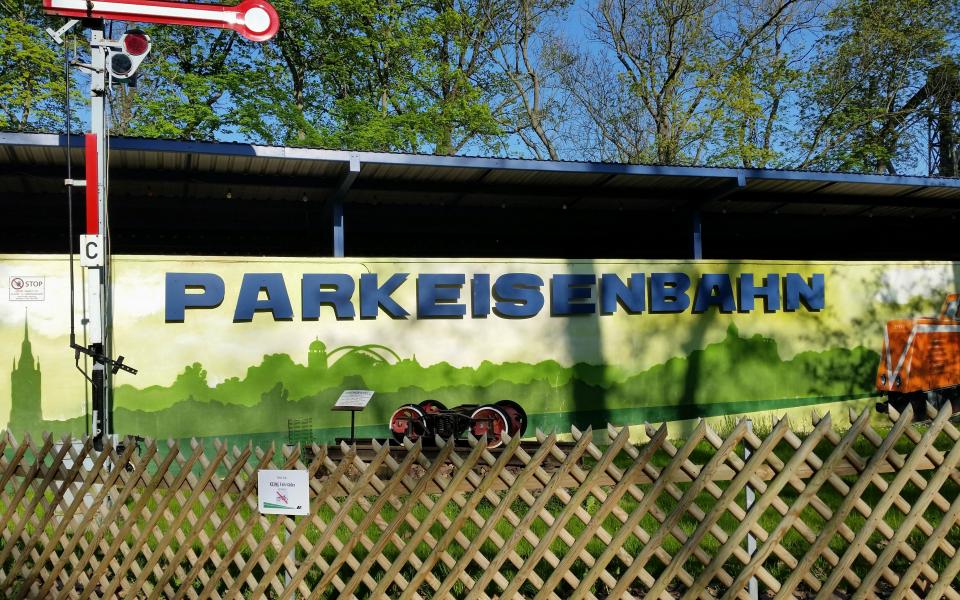 Parkeisenbahn Peißnitzexpress aus Halle (Saale)