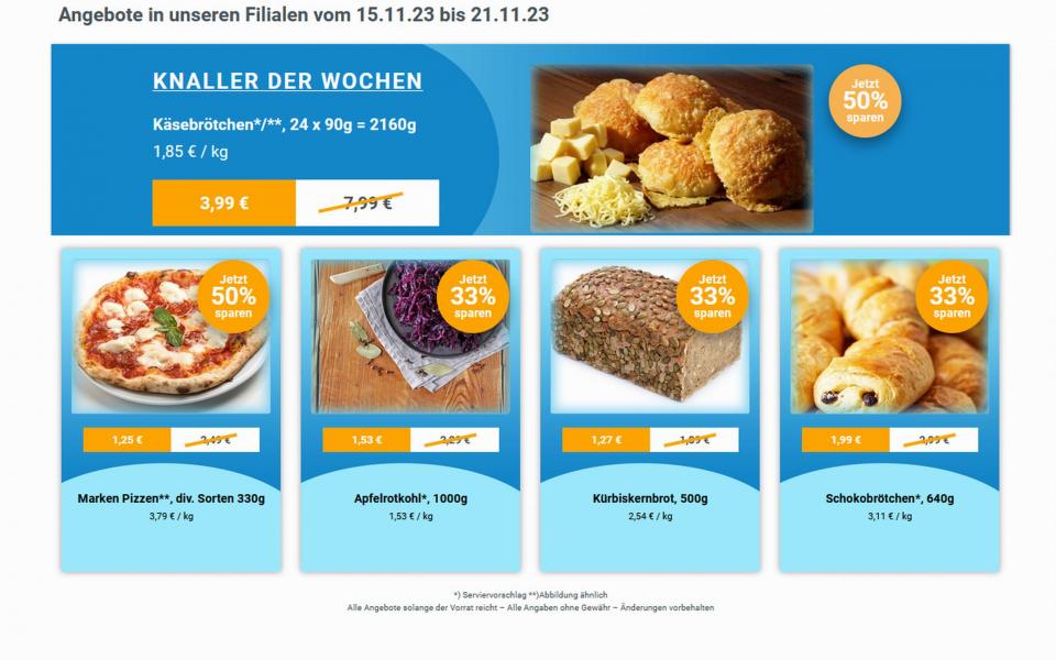 Angebote Werbung ab 15. November 2023 bei frostKauf - Ihr Tiefkühl-Discount - Britz Süd, Fritz-Reuter-Allee, Britz Süd aus Berlin 2