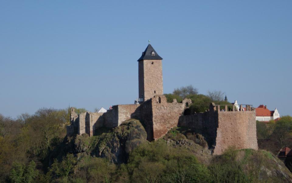 Burg Giebichenstein Oberburg, Seebener Straße, Giebichenstein aus Halle (Saale) 6