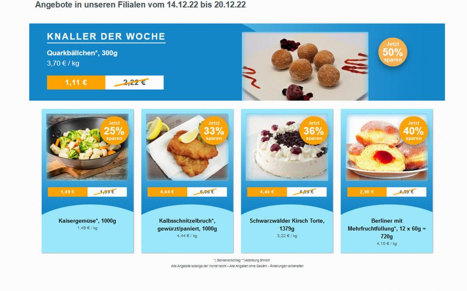 Angebote Werbung ab 14.Dezember 2022 frostKauf - Ihr Tiefkühl-Discount – Bruckdorf, Deutsche Grube, Kanena-Bruckdorf aus Halle (Saale)