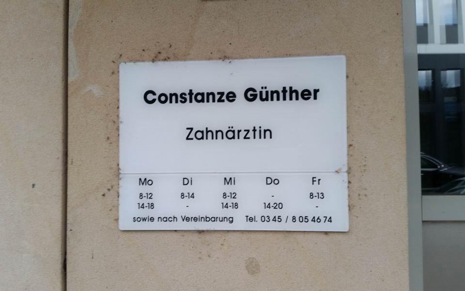 Dipl.-Stom. Constanze Günther - Zahnärztin aus Halle (Saale) 2