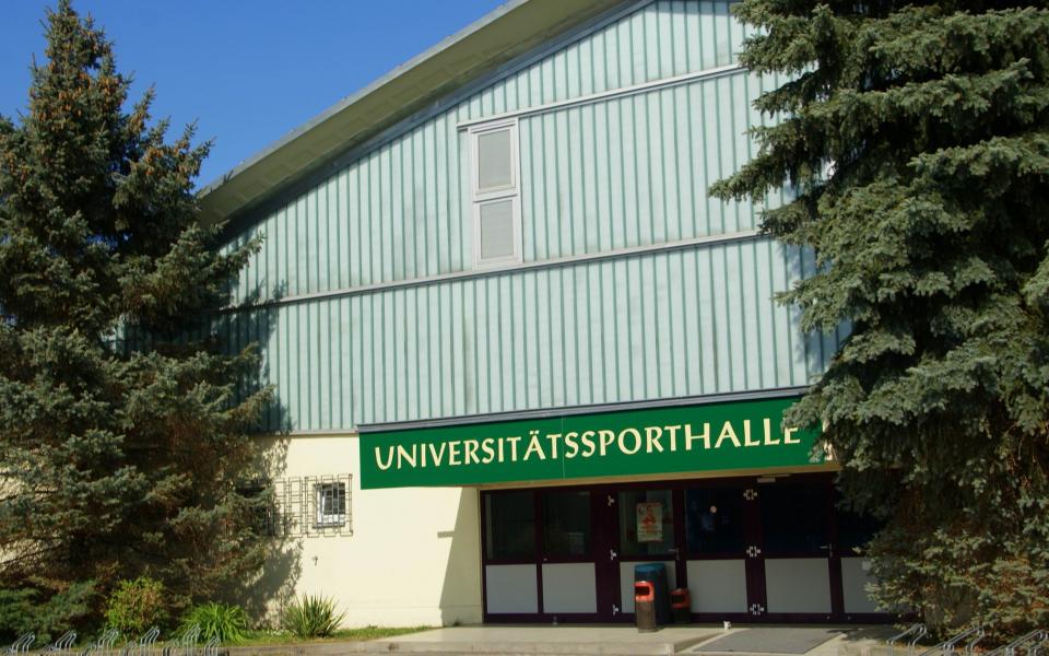 Universitätssporthalle Selkestraße aus Halle (Saale) 2