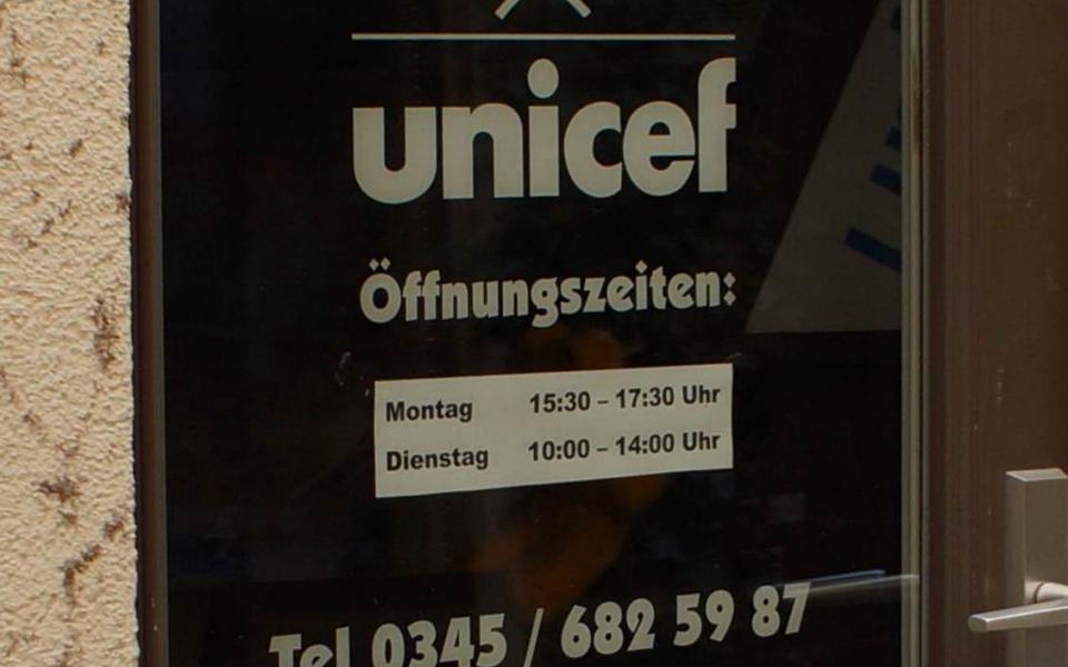 UNICEF-Arbeitsgruppe, Kuhgasse, Innenstadt aus Halle (Saale)