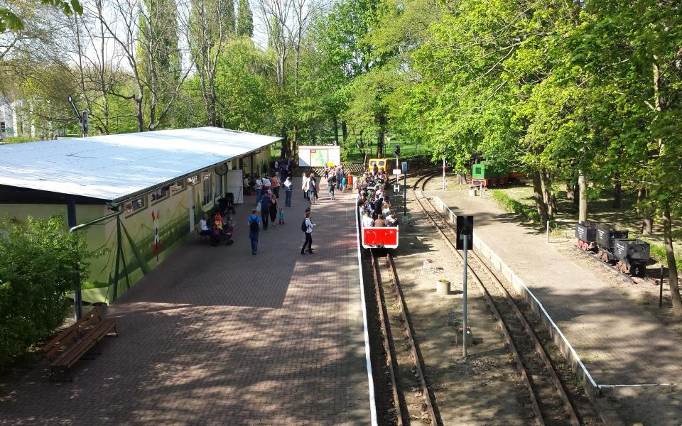 Parkeisenbahn Peißnitzexpress für Kinder