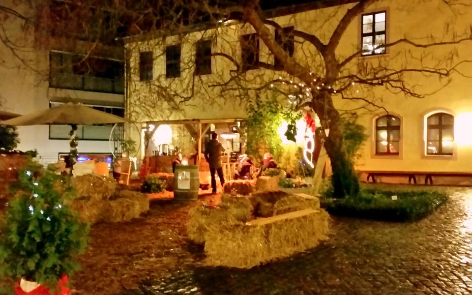 Hinterhof vom Leidenschaften - Café & Hofrestaurant aus Halle (Saale)