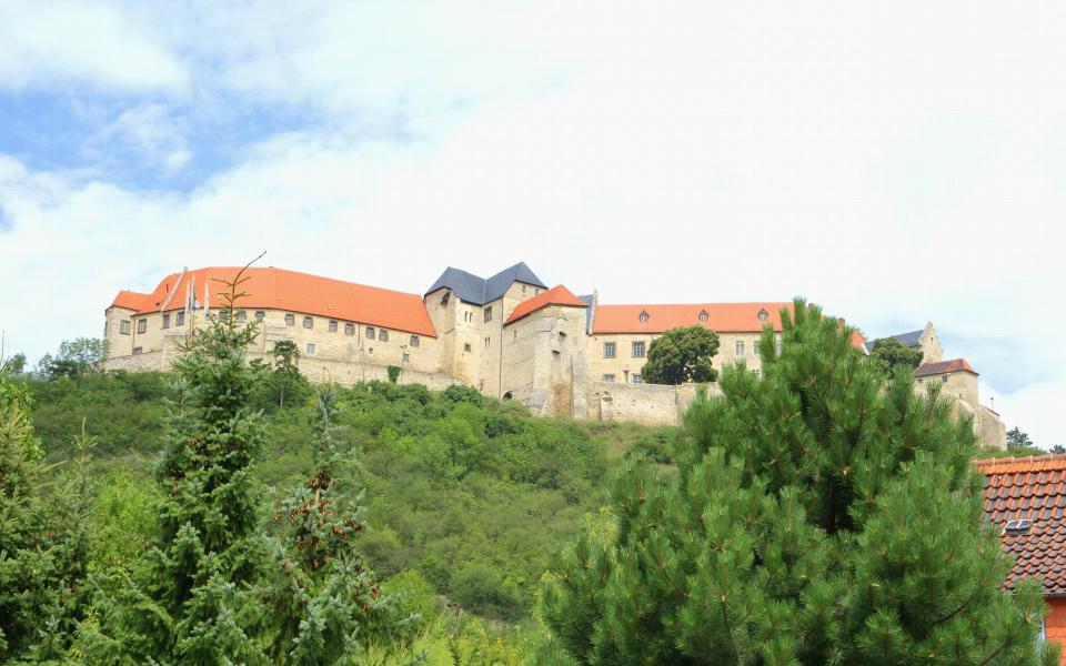 Dicker Wilhelm - Schloss Neuenburg aus Freyburg (Unstrut)