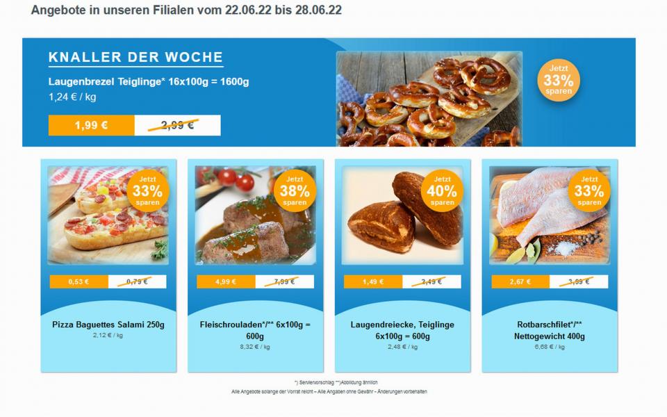 Werbung Angebote ab 22. Juni 2022 frostKauf - Ihr Tiefkühl-Discount, Großer Marktweg, Rückmarsdorf aus Leipzig