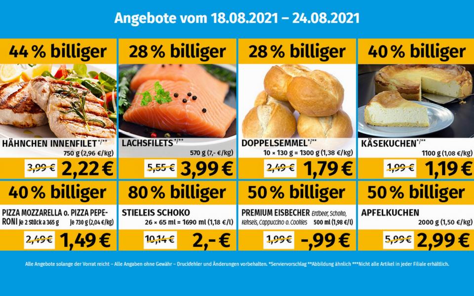 Werbung Angebote ab 18. August 2021 frostKauf - Ihr Tiefkühl-Discount – Bruckdorf, Deutsche Grube, Kanena-Bruckdorf aus Halle (Saale)