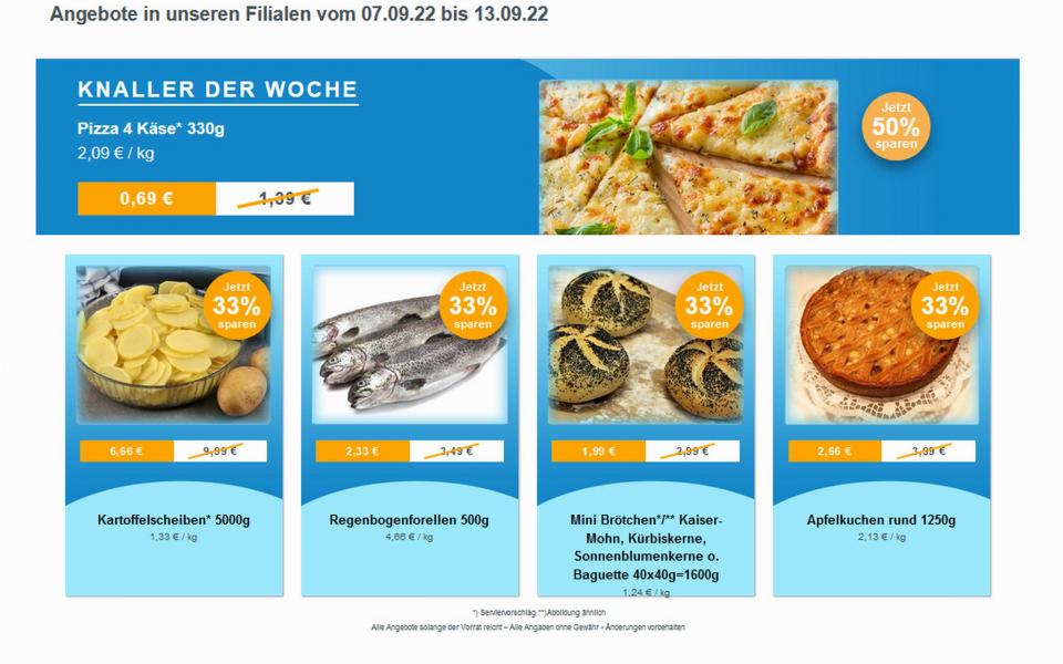 Werbung Angebote ab 07. September 2022 frostKauf - Ihr Tiefkühl-Discount – Bruckdorf, Deutsche Grube, Kanena-Bruckdorf aus Halle (Saale)