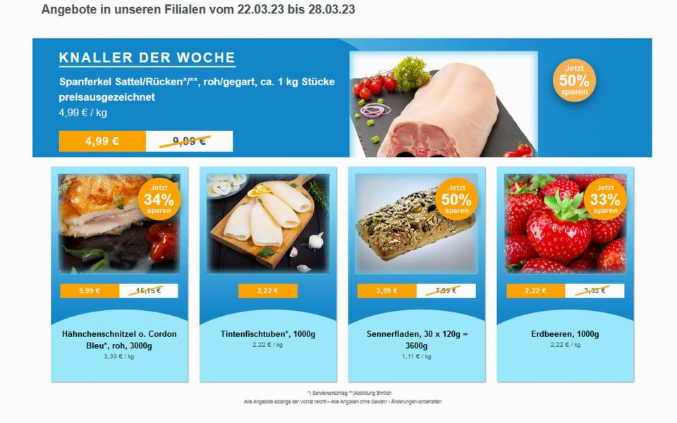 Angebote Werbung ab 22. März 2023 bei frostKauf - Ihr Tiefkühl-Discount – Bruckdorf, Deutsche Grube, Kanena-Bruckdorf aus Halle (Saale)