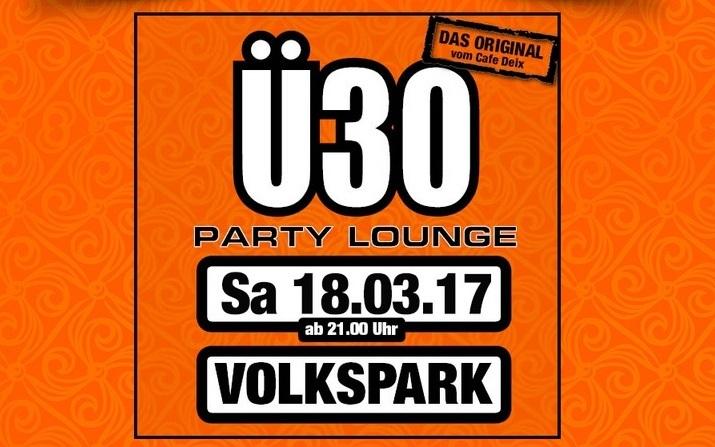 18.03.2017 Ü30 Party im Volkspark, Schleifweg aus Halle (Saale) Foto 2