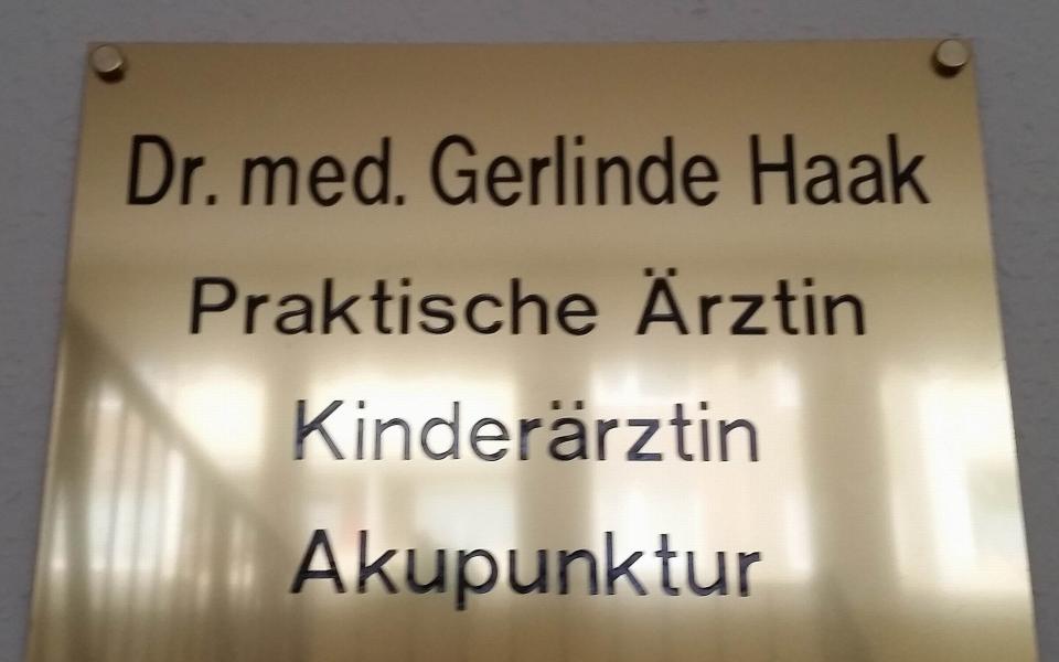 Dr. med. Gerlinde Haak - Neustadt aus Halle (Saale)