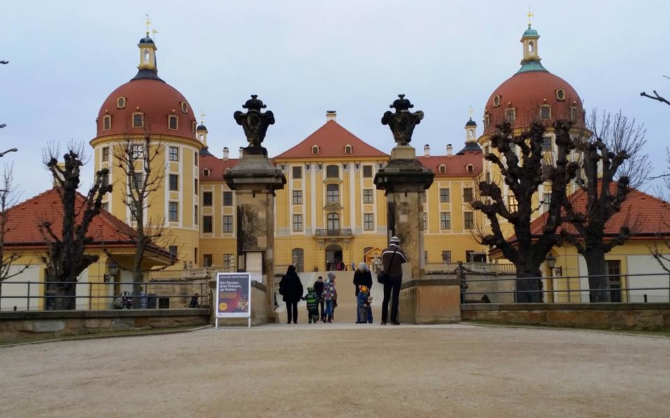 Schloss Moritzburg aus Moritzburg 3