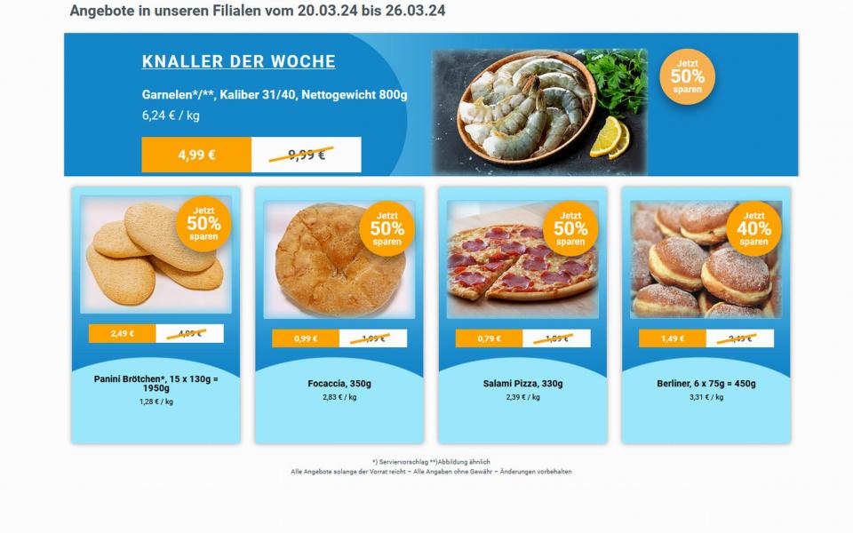 Angebote Werbung ab 20. März 2024 bei Frostkauf – Ihr Tiefkühl-Discount, Berliner Allee aus Hohenwarsleben