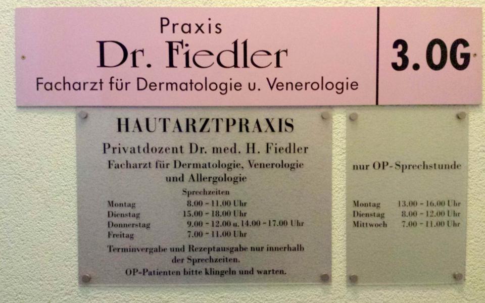 Hautarzt Priv.-Doz. Dr. med. Helmut Fiedler aus Halle (Saale) 6