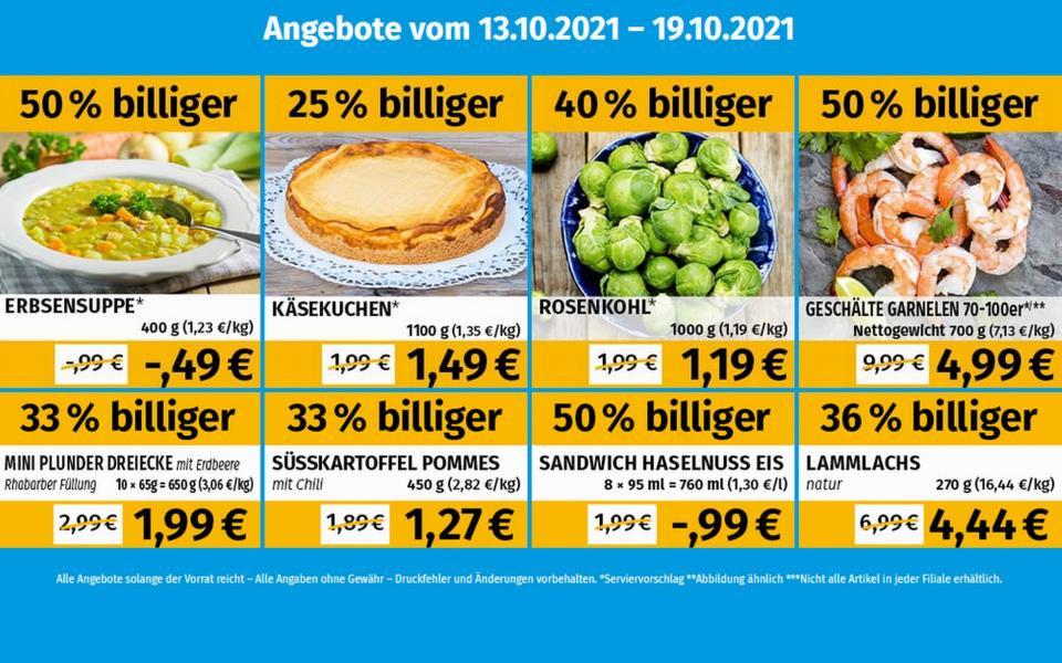 Werbung Angebote ab 13. Oktober 2021 Frostkauf – Ihr Tiefkühl-Discount, Berliner Allee aus Hohenwarsleben