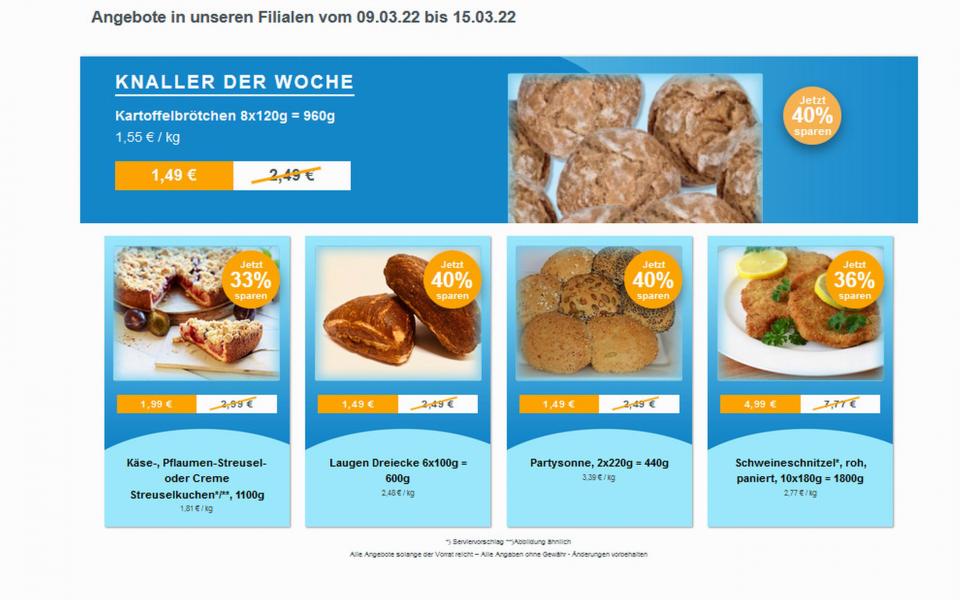 Angebote Werbung ab 09. März 2022 bei Frostkauf – Ihr Tiefkühl-Discount, Berliner Allee aus Hohenwarsleben