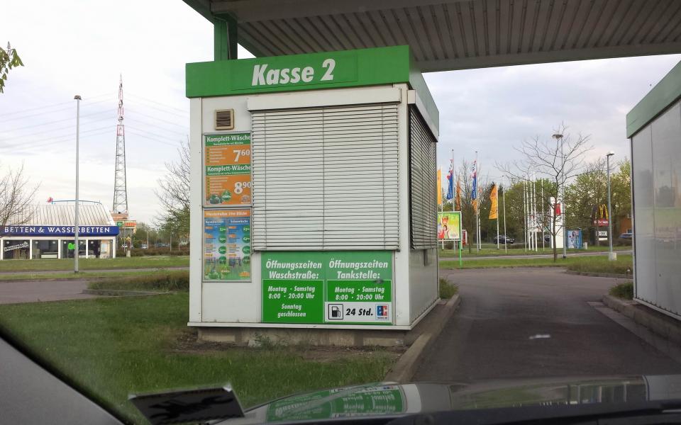 Globus Tankstelle HEP Bruckdorf aus Halle (Saale)