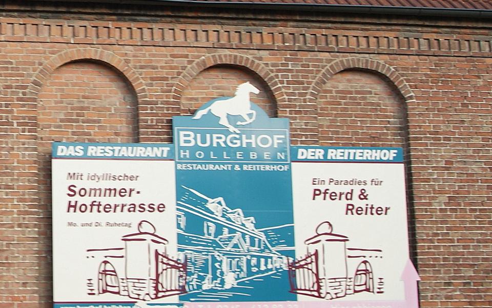 Der Burghof - Reiterhof Holleben, Burg, Holleben aus Teutschenthal