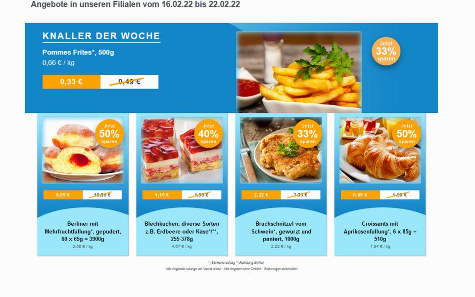 Angebote Werbung 16. Februar 2022 bei Frostkauf – Ihr Tiefkühl-Discount, Berliner Allee aus Hohenwarsleben