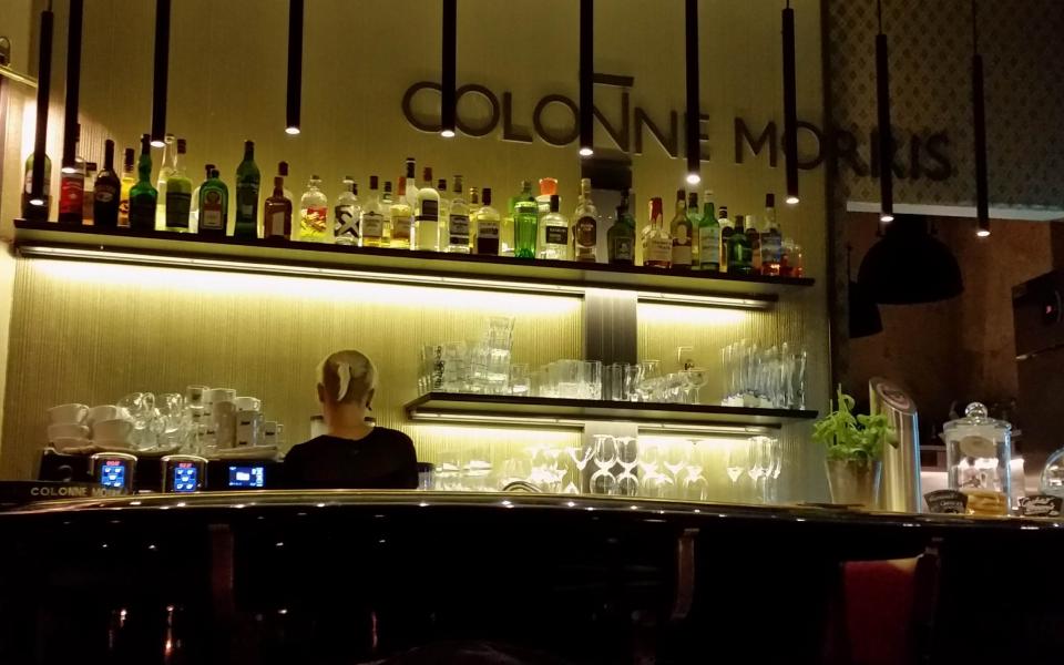 Colonne Morris Café-Bar aus Halle (Saale)