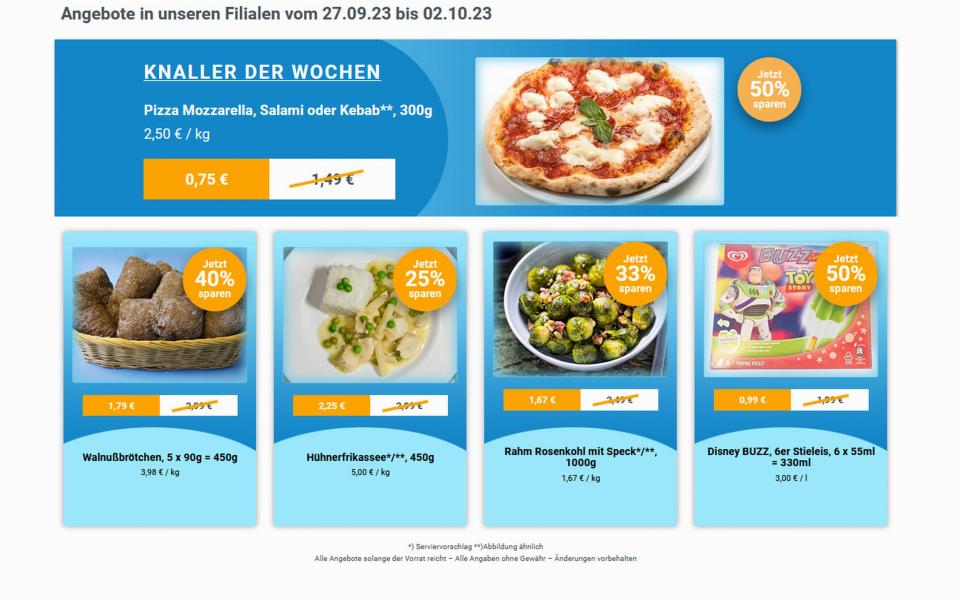 Angebote Werbung ab  26. September 2023 bei Frostkauf – Ihr Tiefkühl-Discount, Berliner Allee aus Hohenwarsleben