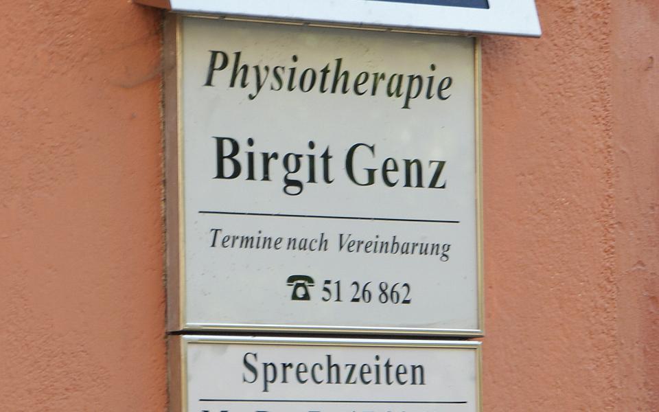 Birgit Genz - Physiotherapeutin, Emil-Abderhalden-Straße, Innenstadt aus Halle (Saale)