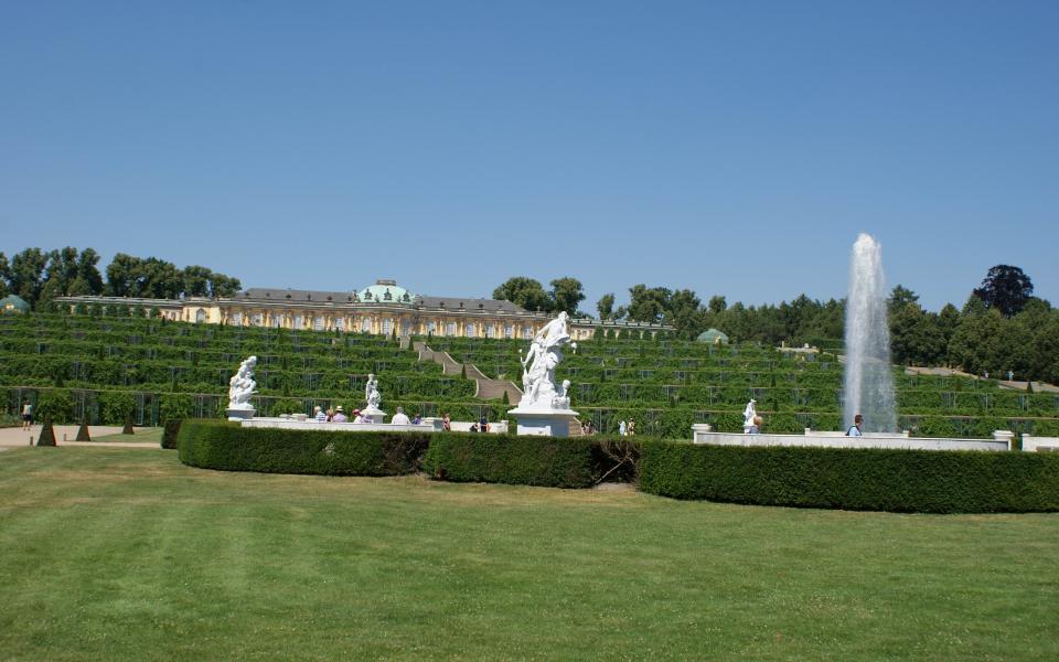 Schloss Park Sanssouci aus Potsdam 6