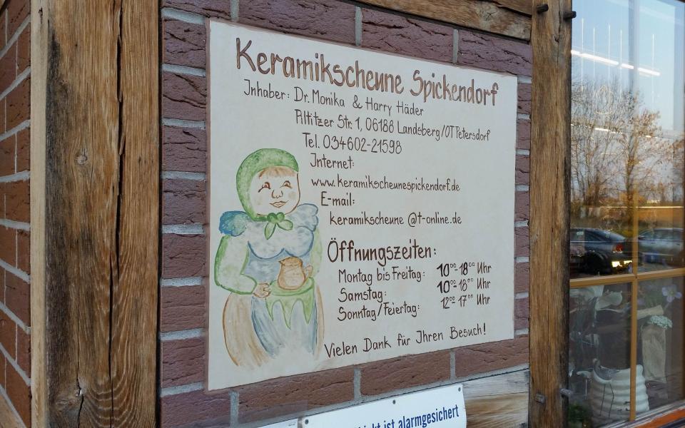Keramikscheune Spickendorf aus Landsberg 9