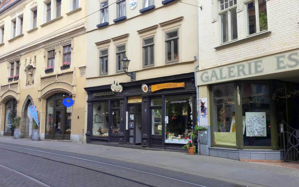 Renate Miethe Antiquitäten & Galerie, Schmeerstraße, Altstadt aus Halle (Saale)