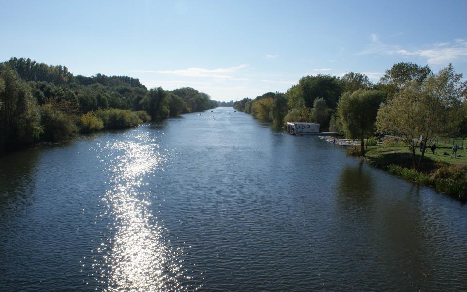 Kanal Regattastrecke aus Halle (Saale) 3
