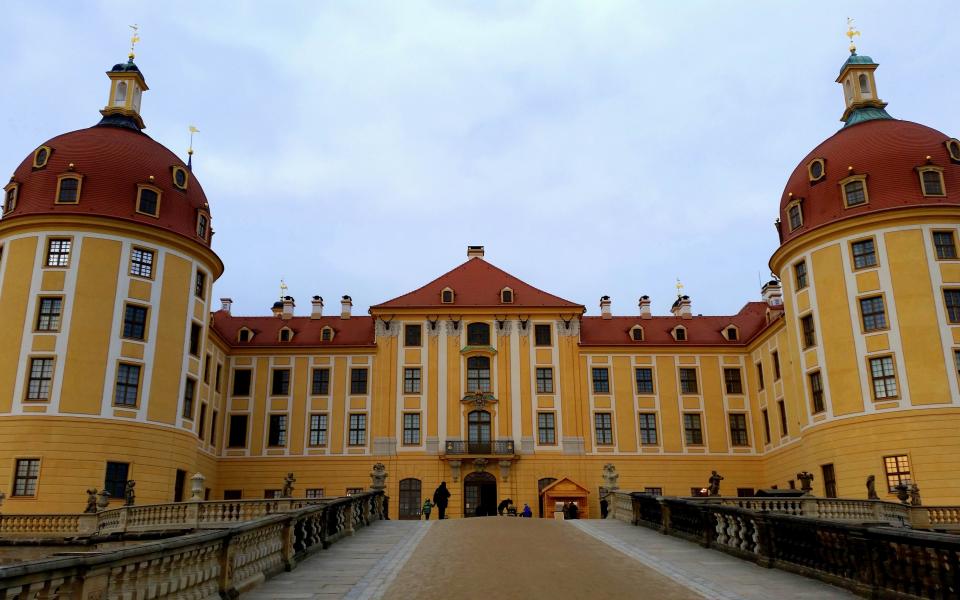 Schloss Moritzburg aus Moritzburg 4