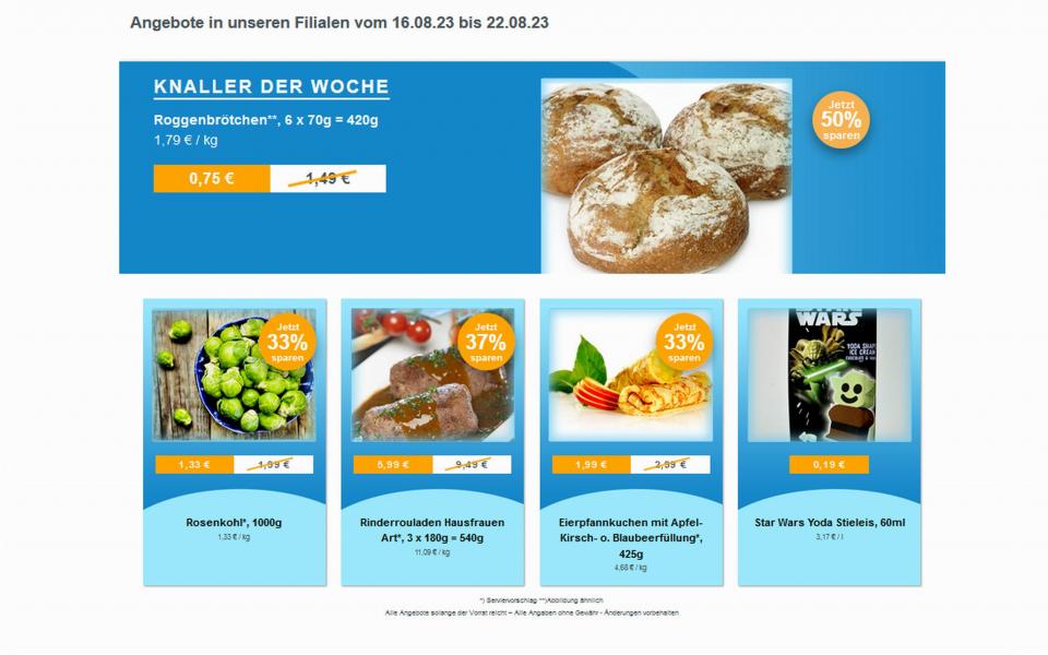 Angebote Werbung ab 16 August 2023 bei Frostkauf – Ihr Tiefkühl-Discount, Berliner Allee aus Hohenwarsleben