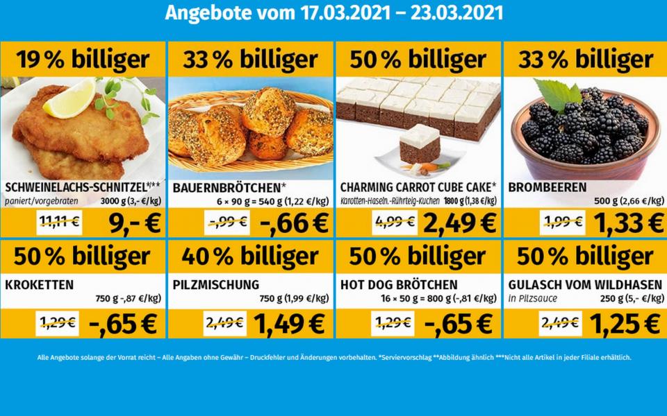 Werbung Angebote ab 17. März 2021 bei frostKauf - Ihr Tiefkühl-Discount, Großer Marktweg, Rückmarsdorf aus Leipzig