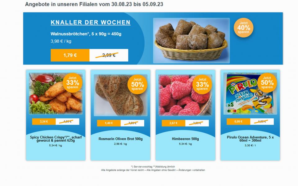 Angebote Werbung ab 30 August 2023 bei frostKauf - Ihr Tiefkühl-Discount - Biesdorf, Weißenhöher Straße, Biesdorf aus Berlin