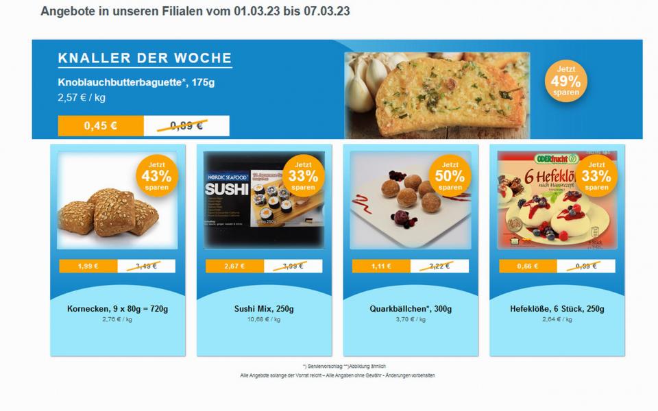 Angebote Werbung ab 01. März 2023 bei Frostkauf – Ihr Tiefkühl-Discount, Berliner Allee aus Hohenwarsleben
