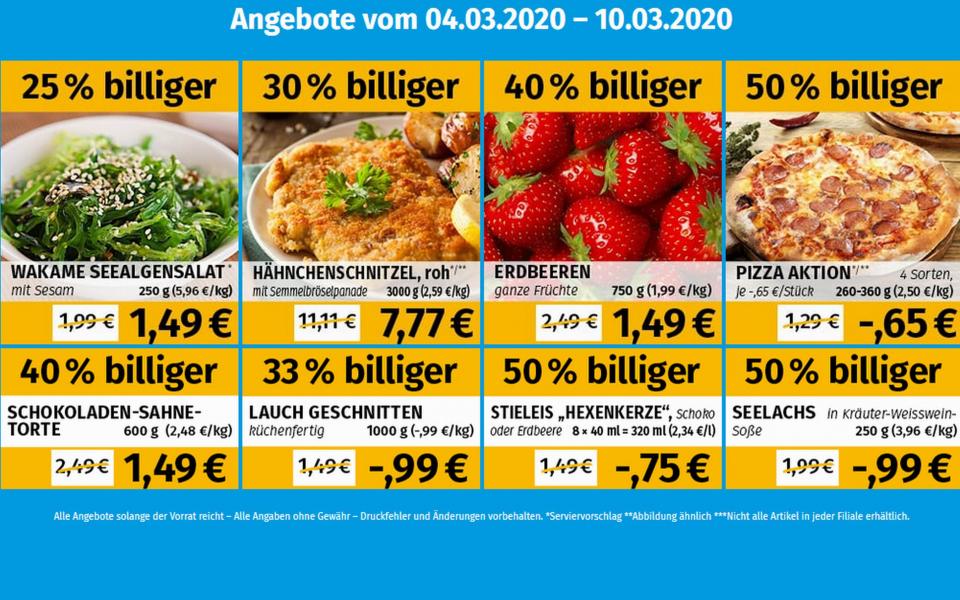 Angebote ab 04. März 2020 bei Frostkauf – Ihr Tiefkühl-Discount, Berliner Allee aus Hohenwarsleben