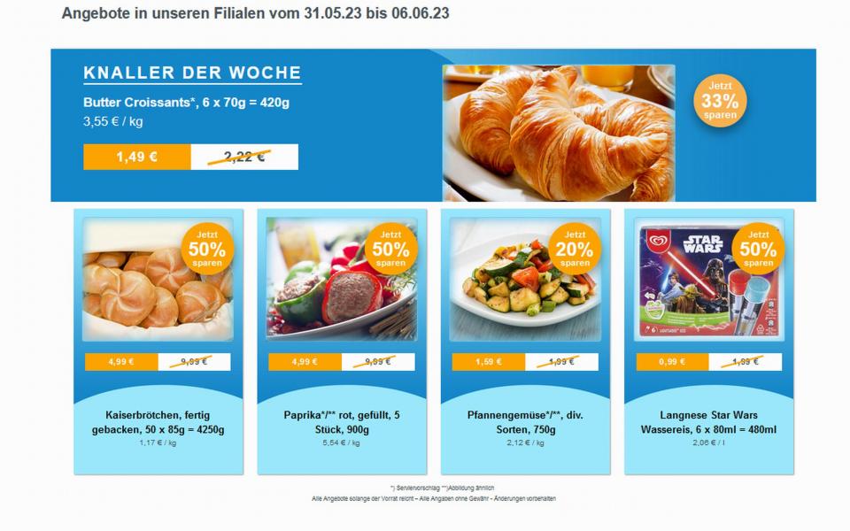 Angebote Werbung ab 31. Mai 2023 bei frostKauf - Ihr Tiefkühl-Discount – Bruckdorf, Deutsche Grube, Kanena-Bruckdorf aus Halle (Saale)