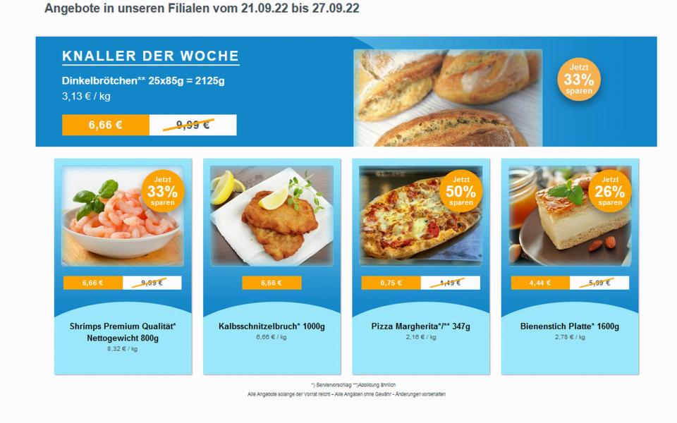 Angebote Werbung ab 21. September 2022  Frostkauf – Ihr Tiefkühl-Discount, Berliner Allee aus Hohenwarsleben