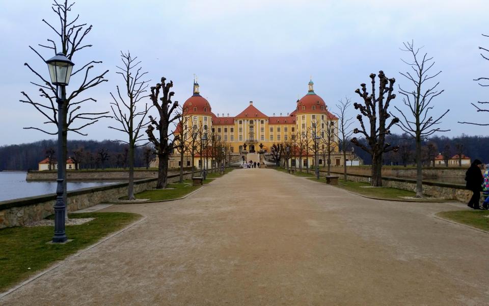 Schloss Moritzburg aus Moritzburg 2