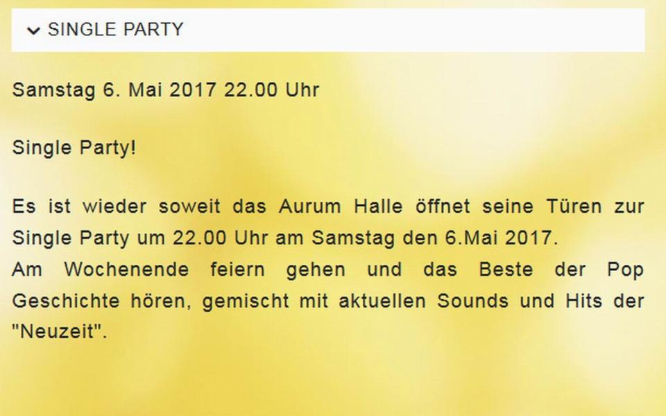2017-05-06 1 AURUM Club & Lounge - Waldkater, Waldkater aus Halle (Saale) 2