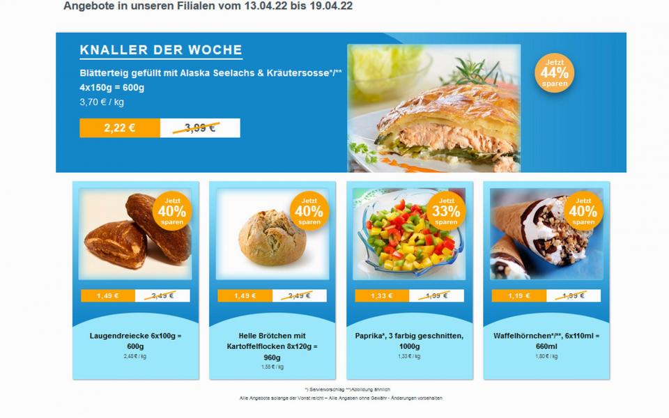 Angebote Werbung ab 13. April 2022 bei Frostkauf – Ihr Tiefkühl-Discount, Berliner Allee aus Hohenwarsleben