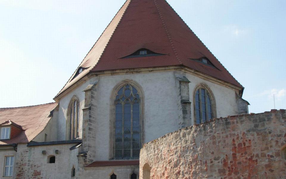 Burggraben der Moritzburg, Friedemann-Bach-Platz, Stadtmitte aus Halle (Saale) 10