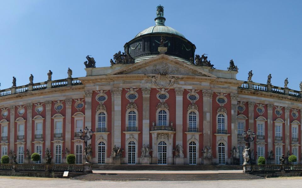 Neues Palais im Sanssouci Park aus Potsdam 6