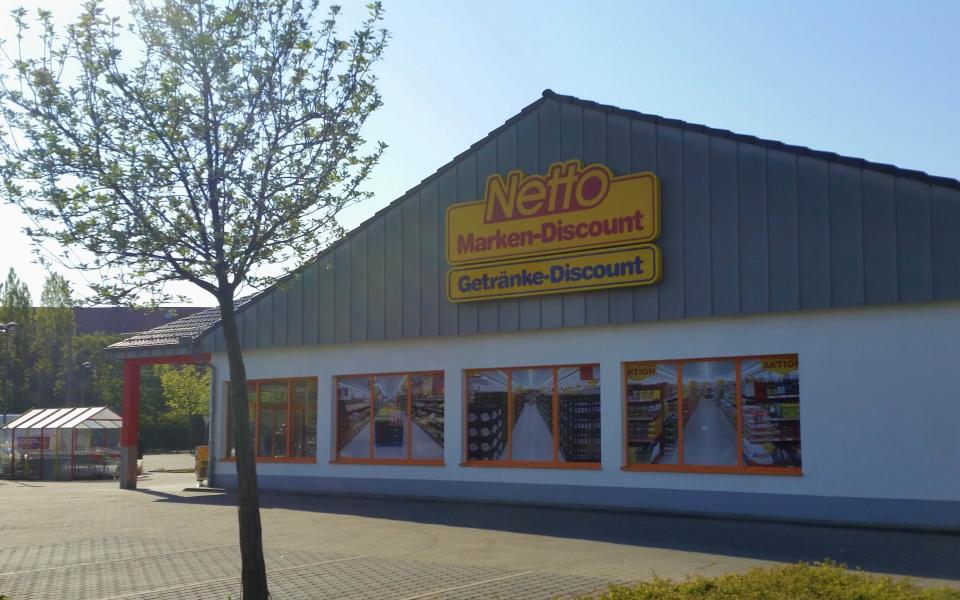 Filiale vom Netto Marken-Discount in der Wittenberger Straße 25 von Leipzig 3