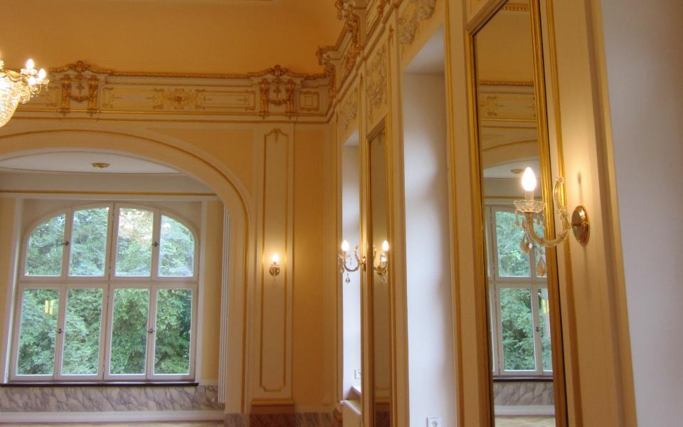 Spiegelsaal im Herrenhaus Möckern aus Leipzig 1