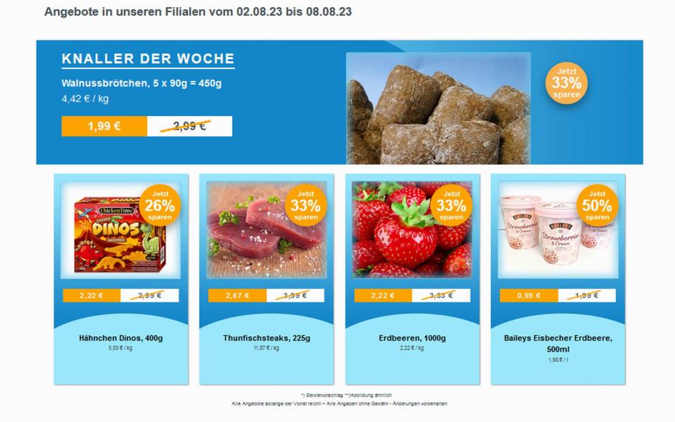 Angebote Werbung ab 02 August 2023 bei Frostkauf – Ihr Tiefkühl-Discount, Berliner Allee aus Hohenwarsleben