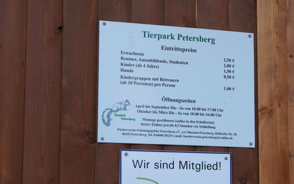 Tierpark aus Petersberg 2