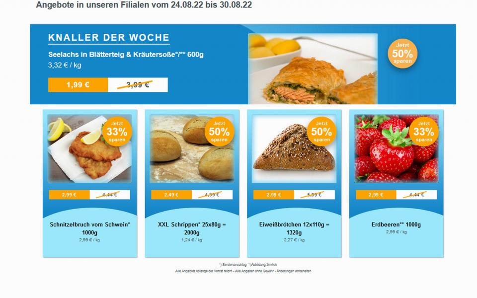 Werbung Angebote ab 24. August 2022 frostKauf - Ihr Tiefkühl-Discount, Großer Marktweg, Rückmarsdorf aus Leipzigg