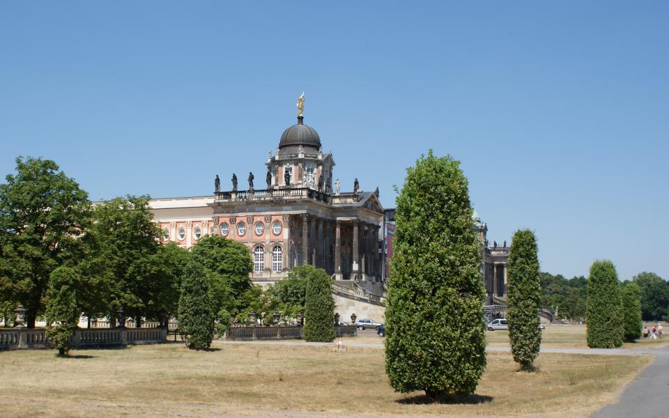 Neues Palais im Sanssouci Park aus Potsdam